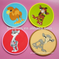 Cartoon Animal Custom PVC Health Cup Mat Coasters Wholesale